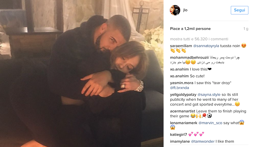 Jennifer Lopez e Drake si sono fidanzati: ecco la reazione di Rihanna