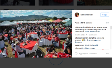 Messico, il quindicesimo compleanno di Rubi diventa un evento