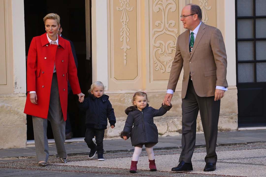 Gli auguri di Natale della famiglia reale di Monaco Gli auguri di Natale della famiglia reale di Monaco