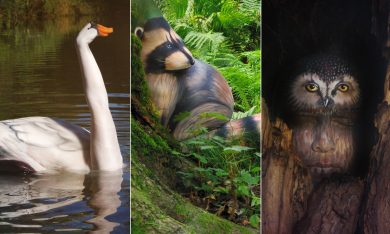 L’arte del Body Painting di Gesine Marwedel