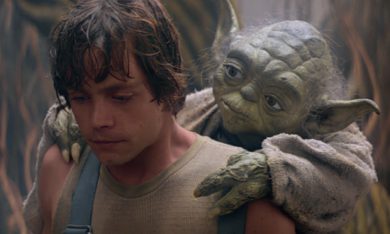 L’addestramento Jedi, però da ridere