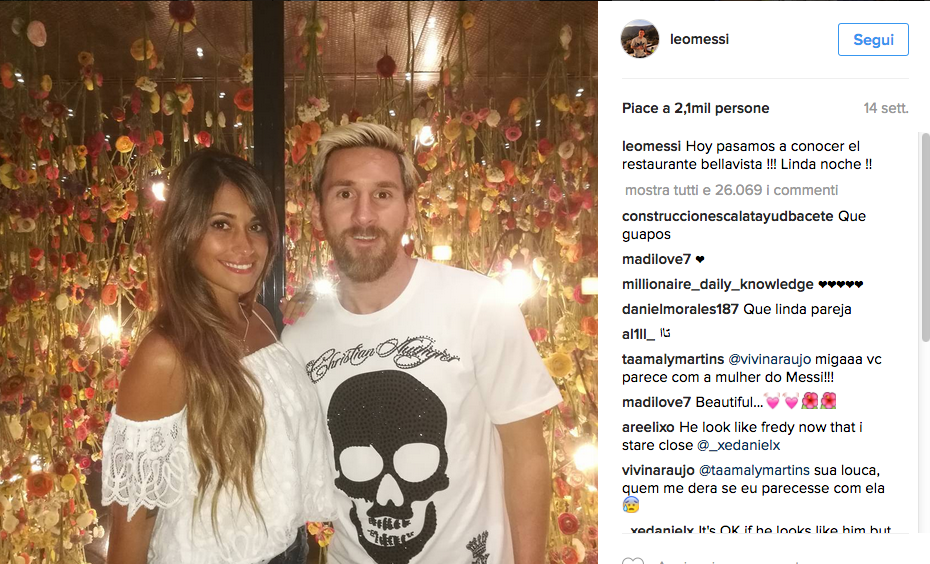 Lionel Messi e Antonella Roccuzzo sposi a giugno Lionel Messi e Antonella Roccuzzo sposi a giugno