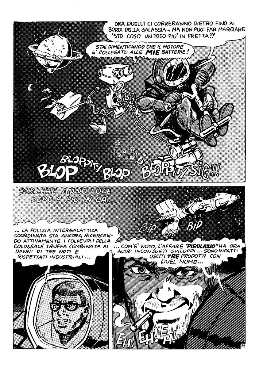 Torna “Storie dello spazio profondo” di Bonvi e Francesco Guccini – Le tavole Torna “Storie dello spazio profondo” di Bonvi e Francesco Guccini – Le tavole