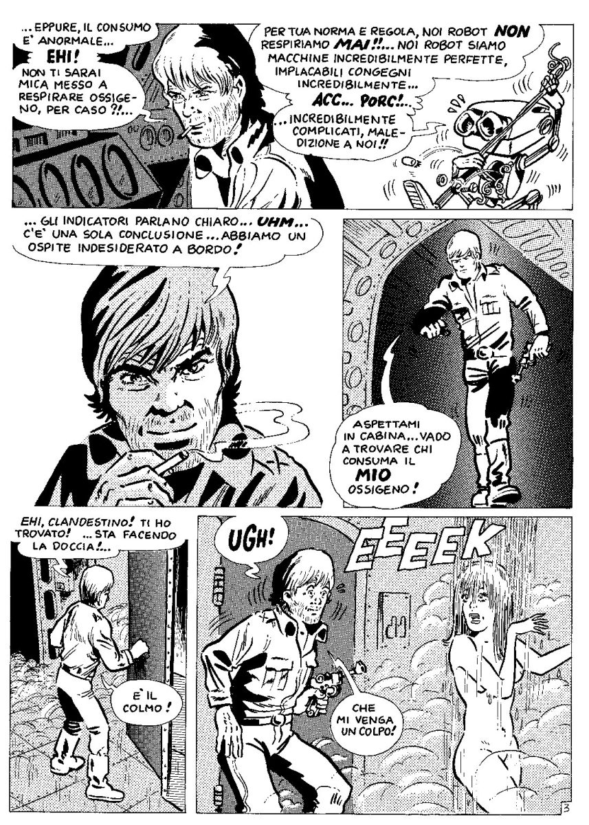 Torna “Storie dello spazio profondo” di Bonvi e Francesco Guccini – Le tavole Torna “Storie dello spazio profondo” di Bonvi e Francesco Guccini – Le tavole