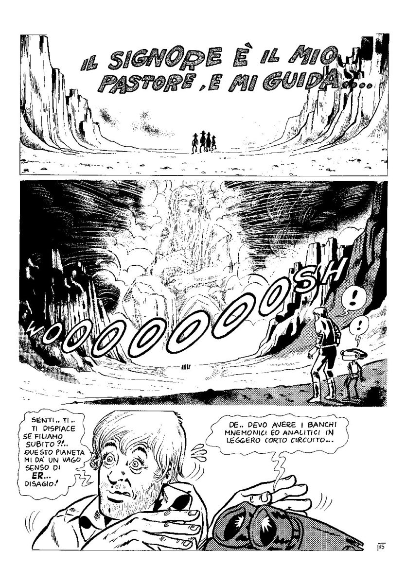 Torna “Storie dello spazio profondo” di Bonvi e Francesco Guccini – Le tavole Torna “Storie dello spazio profondo” di Bonvi e Francesco Guccini – Le tavole