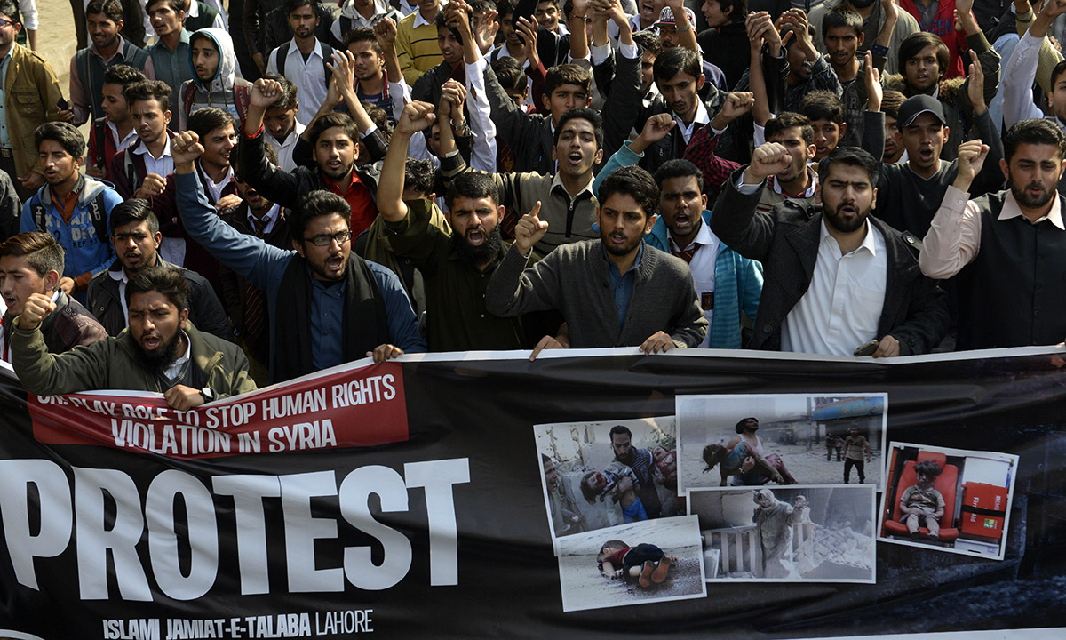 Assedio di Aleppo: le proteste nel mondo – Foto