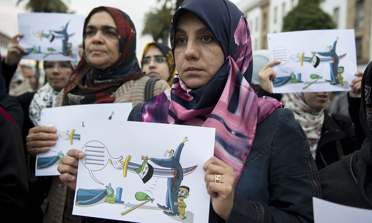 Assedio di Aleppo: le proteste nel mondo – Foto