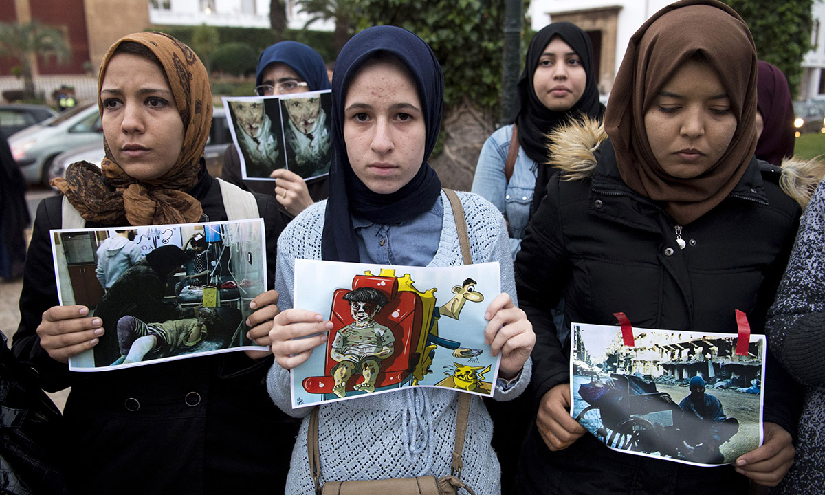Assedio di Aleppo: le proteste nel mondo – Foto