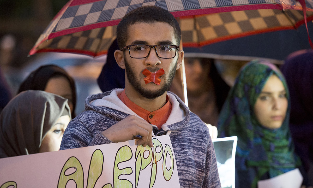 Assedio di Aleppo: le proteste nel mondo – Foto