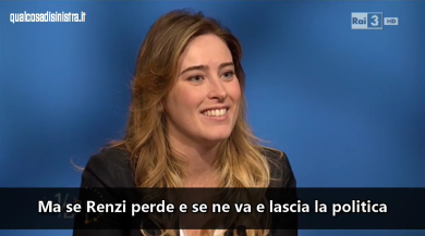 Boschi: “Se vince il No lascio la politica” | video