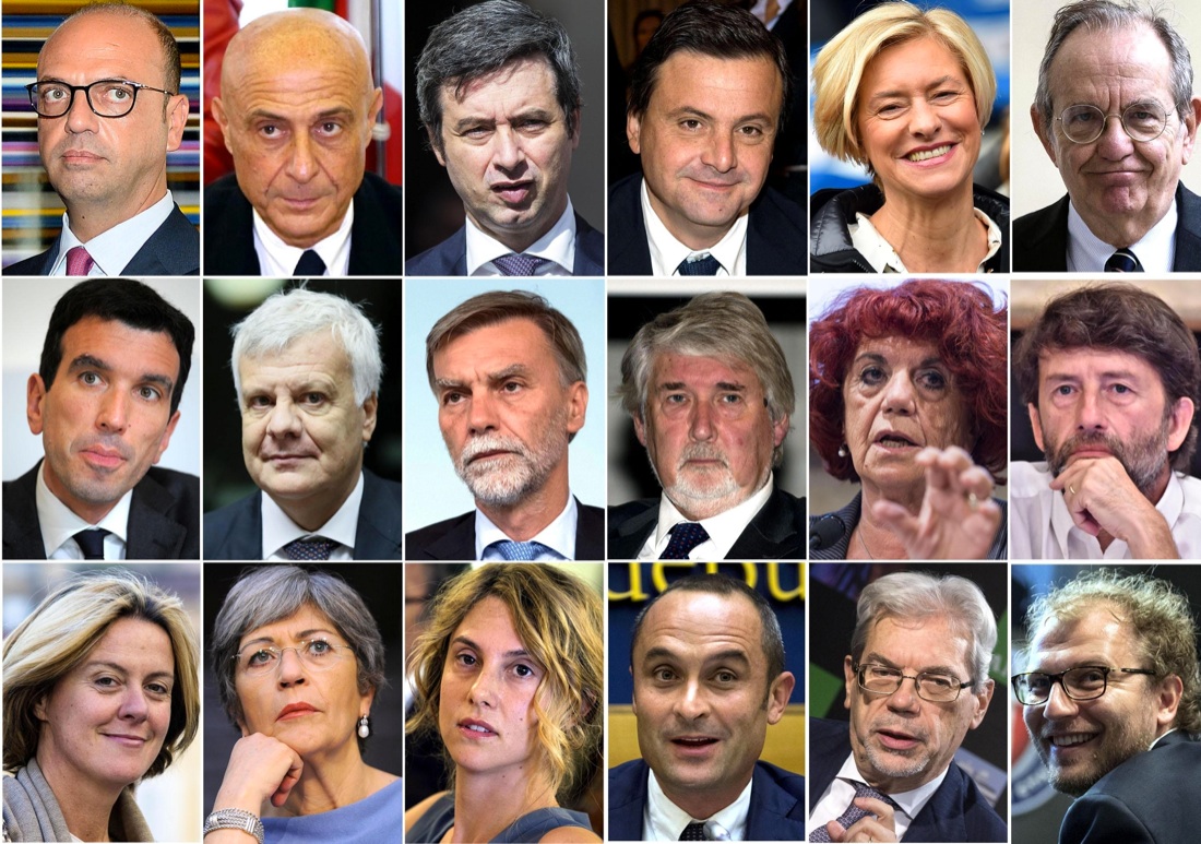 Governo Gentiloni: tutti i ministri