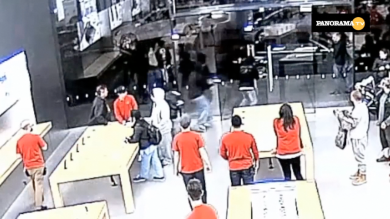 Furti all’Apple store in 10 secondi | video