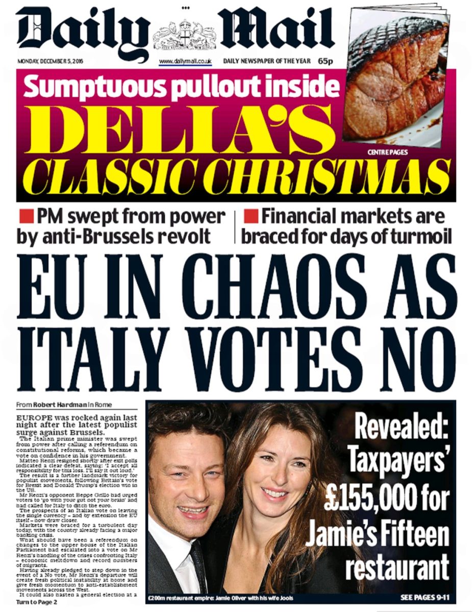 Referendum costituzionale, le dimissioni di Renzi fanno il giro del mondo Referendum costituzionale, le dimissioni di Renzi fanno il giro del mondo