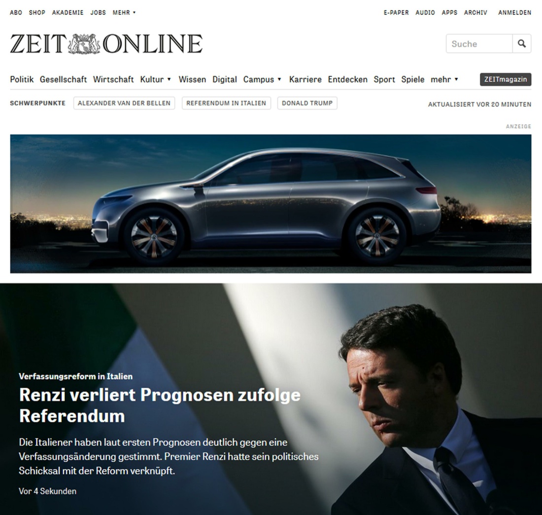 Referendum costituzionale, le dimissioni di Renzi fanno il giro del mondo Referendum costituzionale, le dimissioni di Renzi fanno il giro del mondo