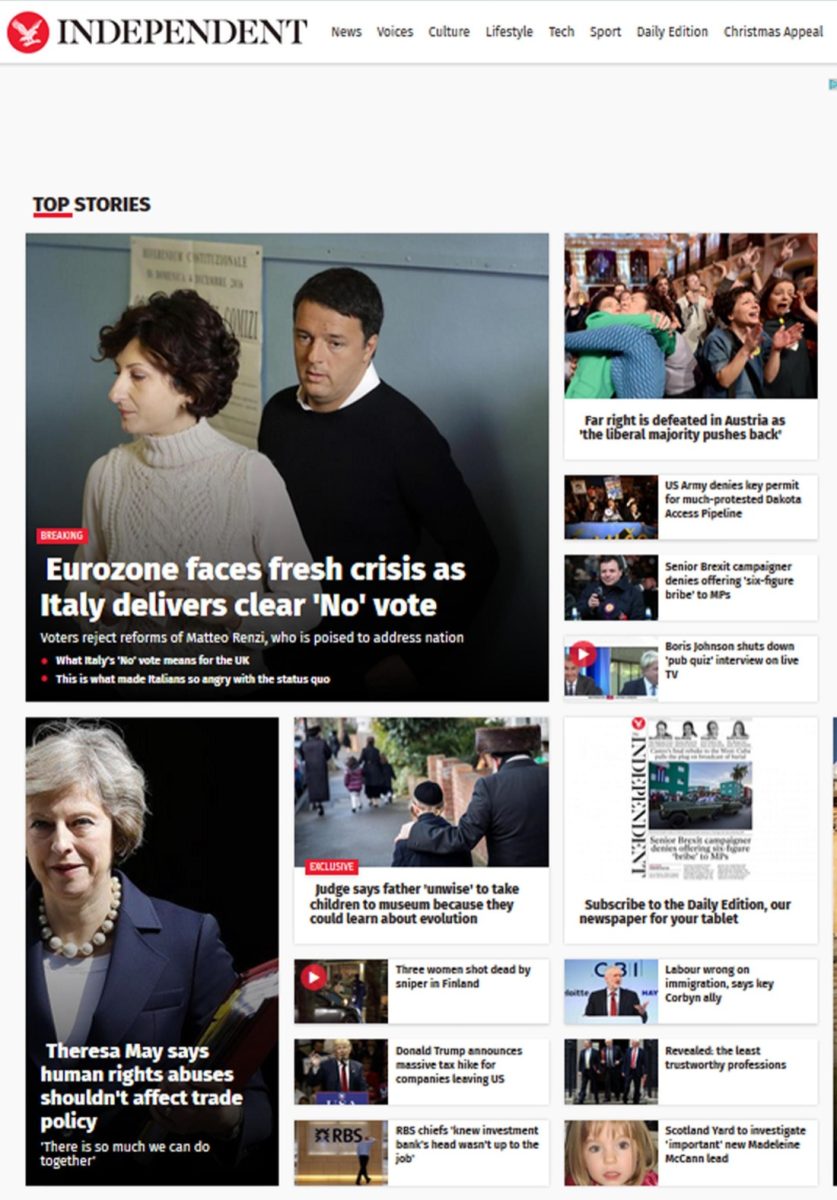 Referendum costituzionale, le dimissioni di Renzi fanno il giro del mondo Referendum costituzionale, le dimissioni di Renzi fanno il giro del mondo