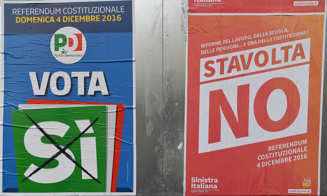 Referendum: chi vota Sì e chi vota No