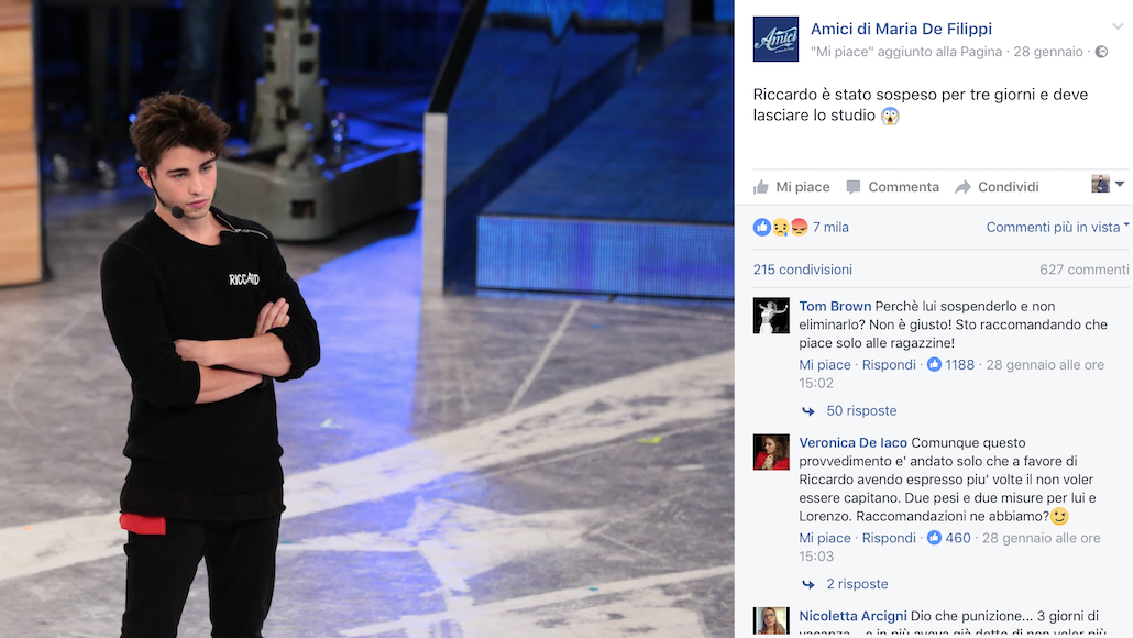 Amici 16: Lorenzo espulso dalla scuola, eliminati Erik, Marta e Valentina Amici 16: Lorenzo espulso dalla scuola, eliminati Erik, Marta e Valentina