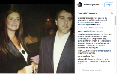 Belén Rodriguez litiga con una fan su Instagram