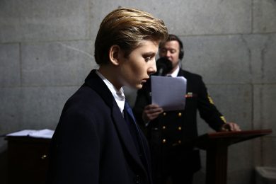 Barron Trump e i figli dei potenti che non hanno colpe