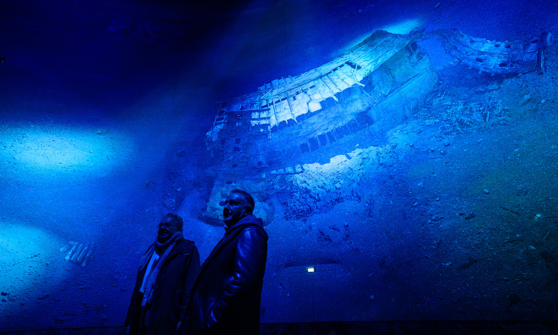 Il Titanic negli abissi a 360° al Panometro di Lipsia