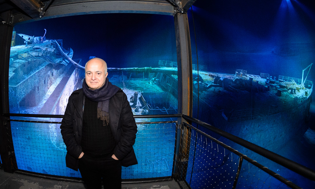 Il Titanic negli abissi a 360° al Panometro di Lipsia