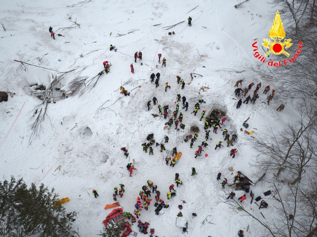 Hotel Rigopiano: recuperate le ultime due vittime – FOTO e VIDEO Hotel Rigopiano: recuperate le ultime due vittime – FOTO e VIDEO