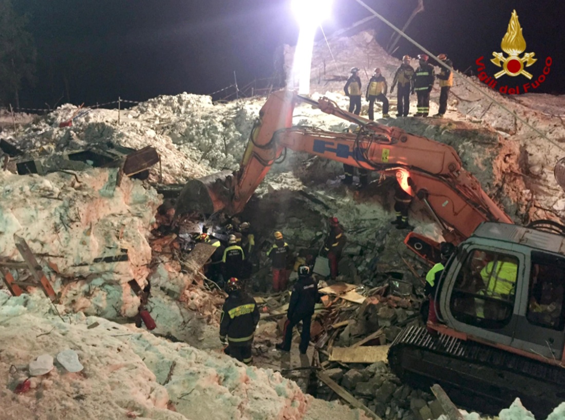 Hotel Rigopiano: recuperate le ultime due vittime – FOTO e VIDEO