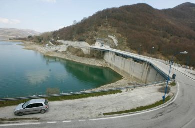 Il sistema idroelettrico di Campotosto e l'”effetto Vajont”