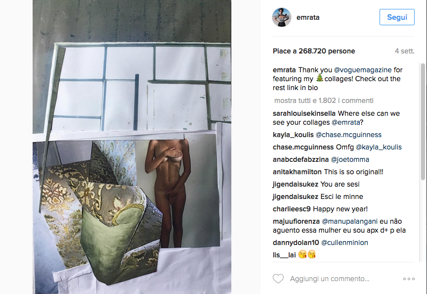 Emily Ratajkowski: da volto Instagram a top model per Vogue Emily Ratajkowski: da volto Instagram a top model per Vogue