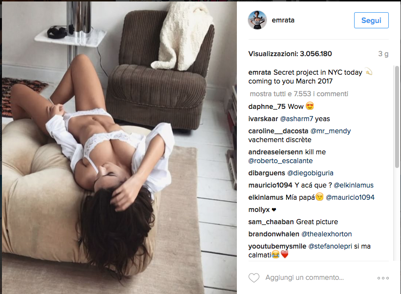 Emily Ratajkowski: da volto Instagram a top model per Vogue Emily Ratajkowski: da volto Instagram a top model per Vogue