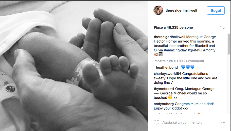 Geri Halliwell mamma bis, fiocco azzurro per l’ex Ginger Spice Geri Halliwell mamma bis, fiocco azzurro per l’ex Ginger Spice