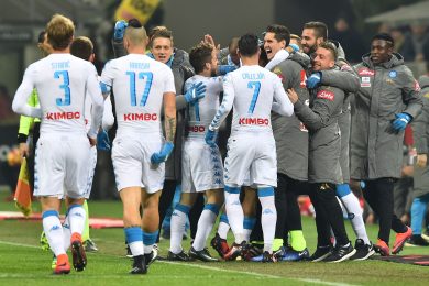 Milan – Napoli 1-2: Insigne – Callejon, azzurri secondi con la Roma