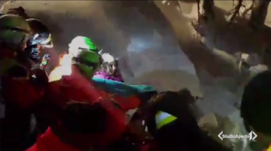 Hotel Rigopiano: il salvataggio di Ludovica | video