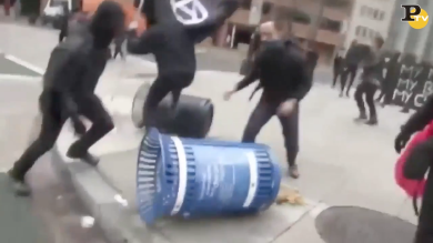 Scontri a Washington per il giuramento di Trump | video