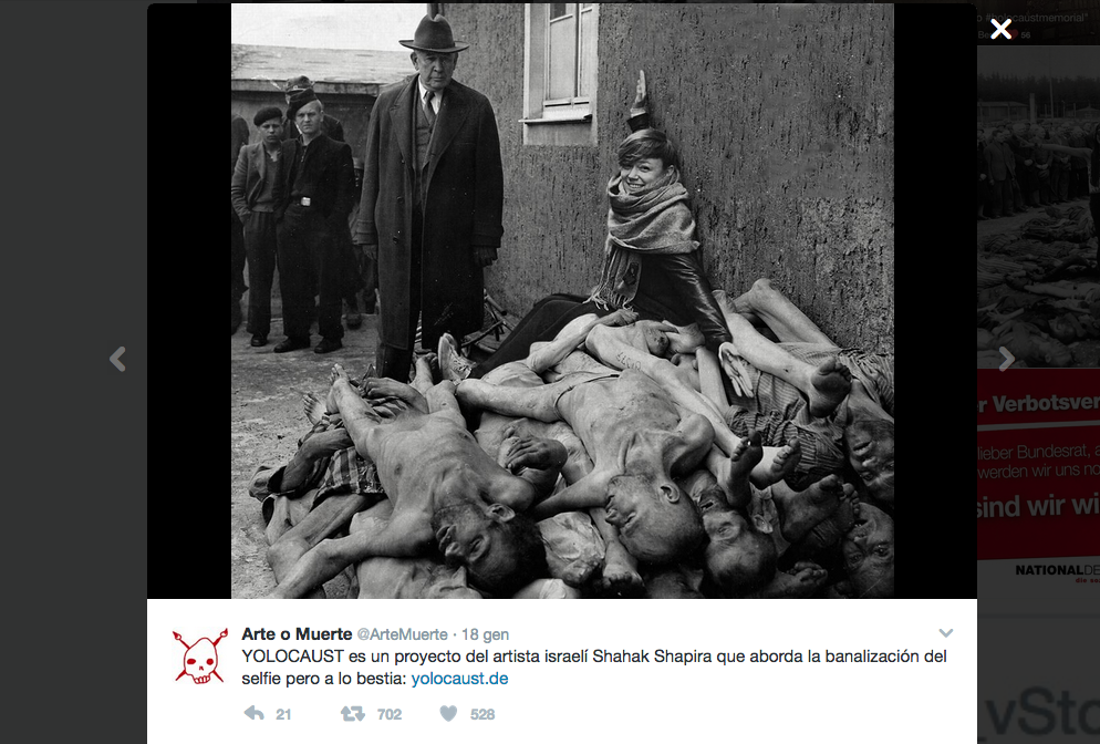 Basta selfie sui luoghi dell’Olocausto Basta selfie sui luoghi dell’Olocausto