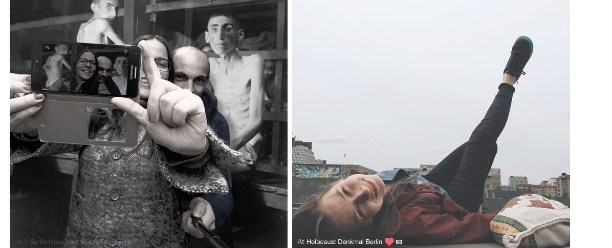 Basta selfie sui luoghi dell’Olocausto Basta selfie sui luoghi dell’Olocausto