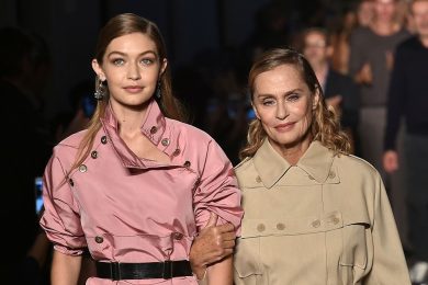 A 73-year-old supermodel for Bottega Veneta