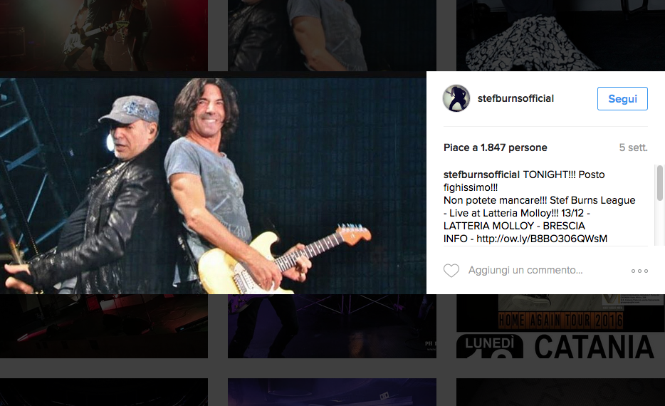 Maddalena Corvaglia e Stef Burns, a sorpresa il matrimonio è finito