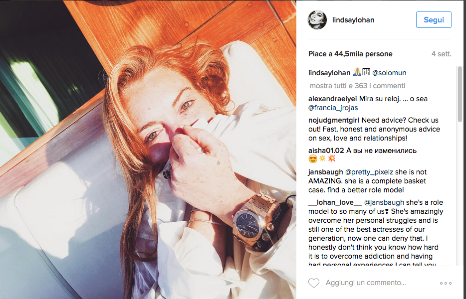 Lindsay Lohan si converte all’Islam? Lindsay Lohan si converte all’Islam?