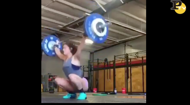 Sollevamento pesi: l’esercizio finisce malissimo