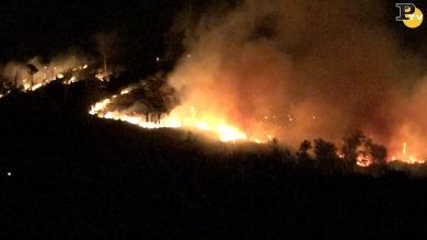 Genova: incendio e sfollati tra Nervi, Pegli e Sant’Ilario | video