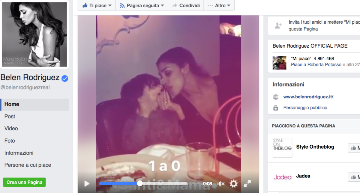 Galleria foto 'Belén, un selfie per rispondere alla polemica del bacio con Santiago' - foto 11