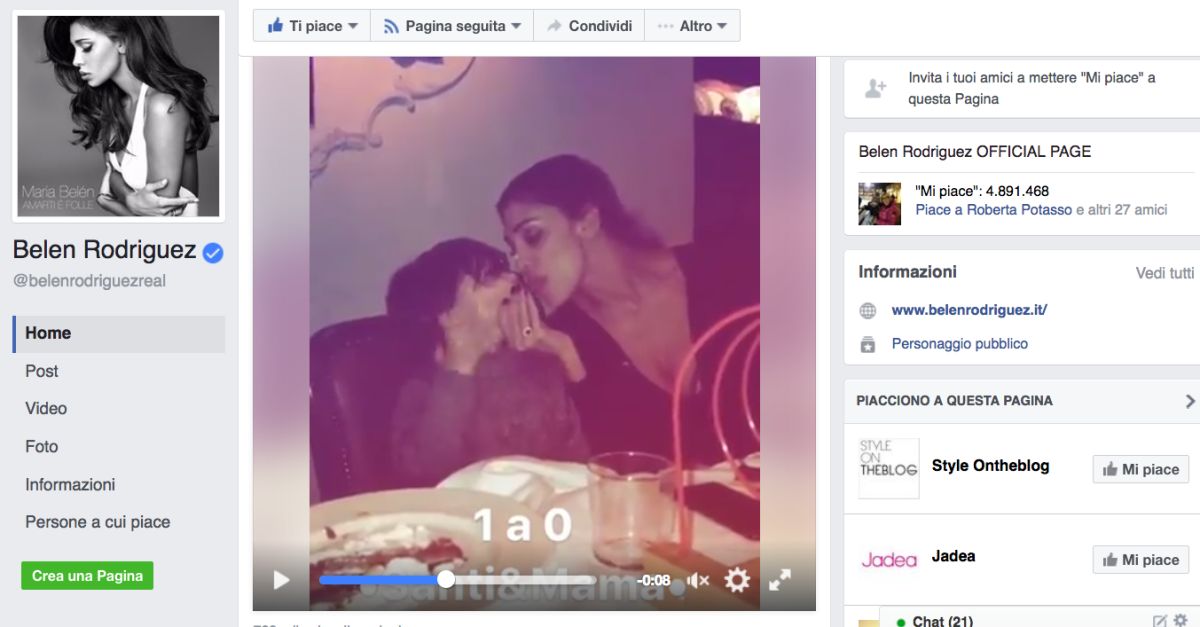 Galleria foto 'Belén, un selfie per rispondere alla polemica del bacio con Santiago' - foto 10