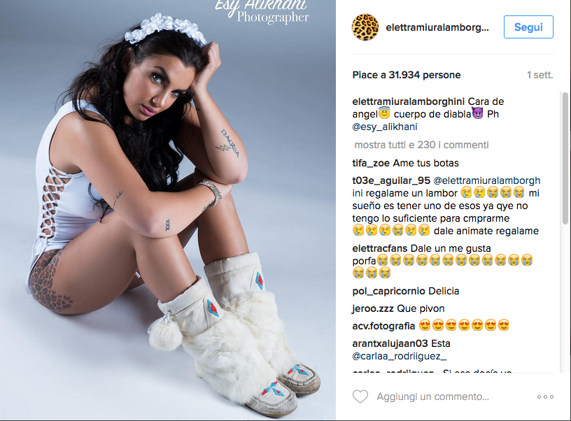 Chi è Elettra Lamborghini, la Paris Hilton italiana Chi è Elettra Lamborghini, la Paris Hilton italiana