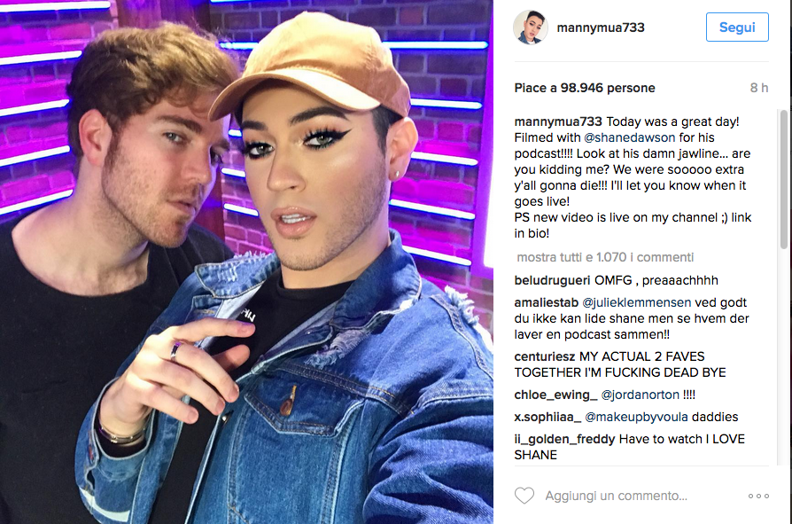 Il mondo del make up ha il suo primo testimonial uomo