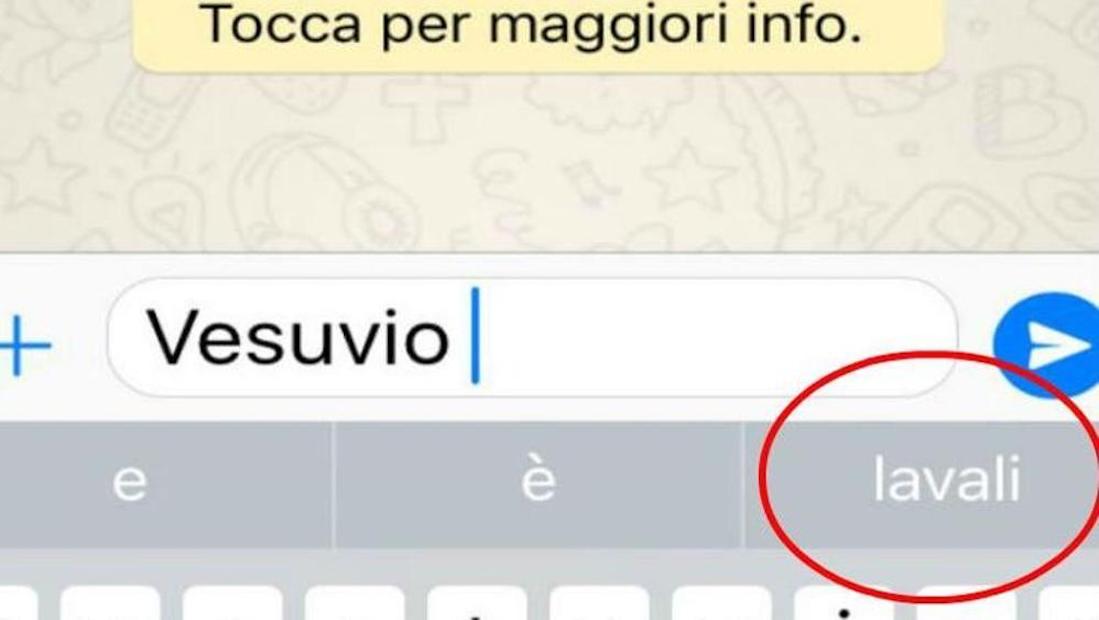 iPhone, il Vesuvio e la tastiera: le cose da sapere iPhone, il Vesuvio e la tastiera: le cose da sapere