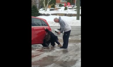 Scivolare sul ghiaccio, Canada style