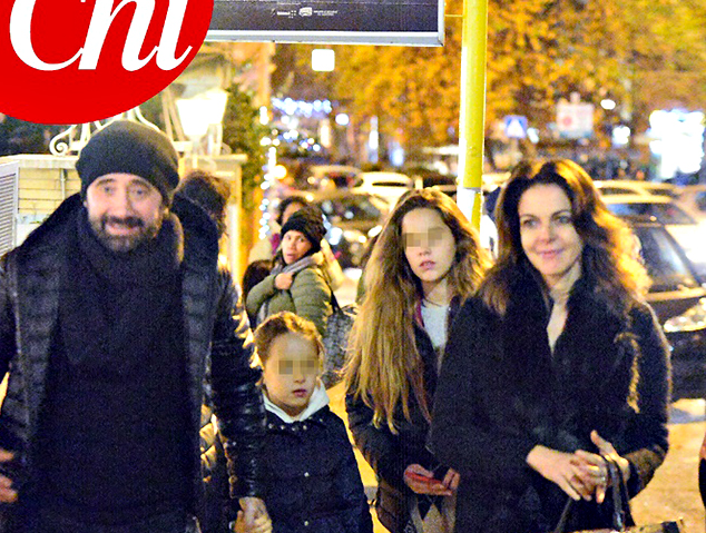 Claudia Gerini, “pausa” con Andrea (ma vede Zampaglione)