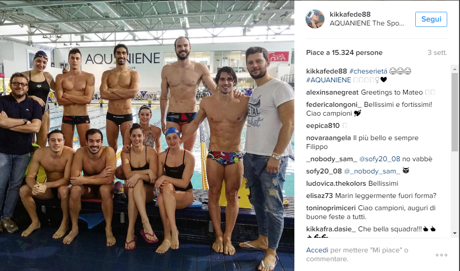 Pellegrini, nuotatrice super sexy sui social