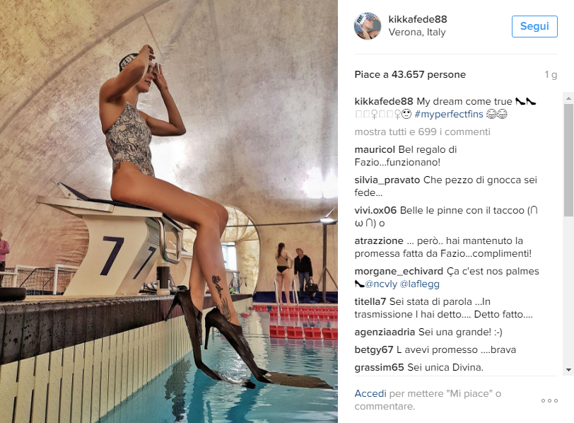 Pellegrini, nuotatrice super sexy sui social